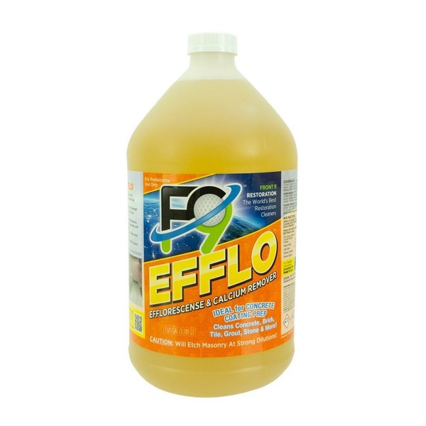 Front 9 Restoration F9 Efflorescence Calcium Remover  Gallon F9EF-C